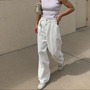 SHOP Vintage White Trousers